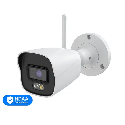 IP-видеокамера с WiFi 6 5Mp TVT TD-9451S4-C(D/WP/AW2) White f=2.8mm, ИК+LED-подсветка, с микрофоном (77-00472)