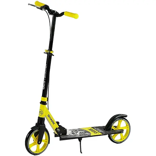 Самокат Best Scooter 77-99.5х53х15 см Чорно-жовтий 000283555