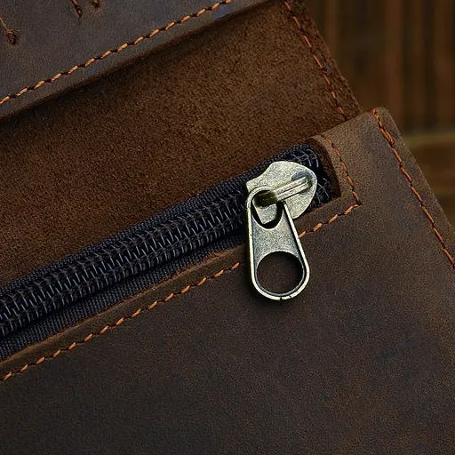 Чоловічий шкіряний клатч Vintage 9х18 см acs0018171 - фото 6