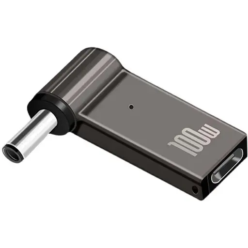 Перехідник USB-C на DC адаптер для зарядки ноутбука PD100W