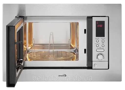 Мікрохвильова піч вбудована з грилем 20 Л HANSEATIC - фото 4