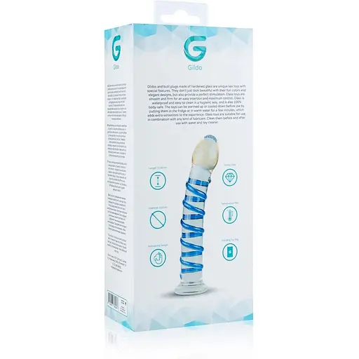 Стеклянный дилдо Gildo Glass Dildo No.1 - фото 6