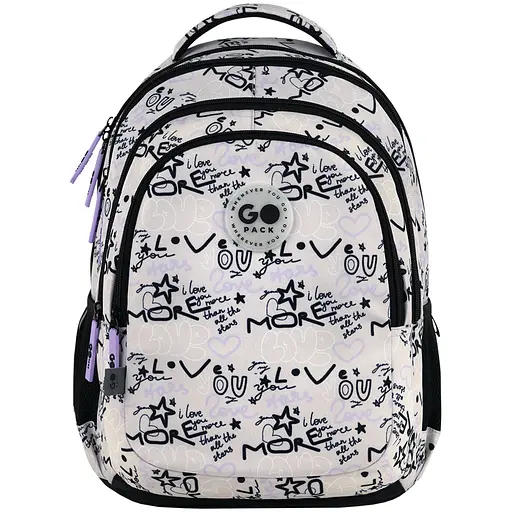 Рюкзак GoPack Teens 162M-1 Черно-молочный (GO26-162M-1) - фото 3
