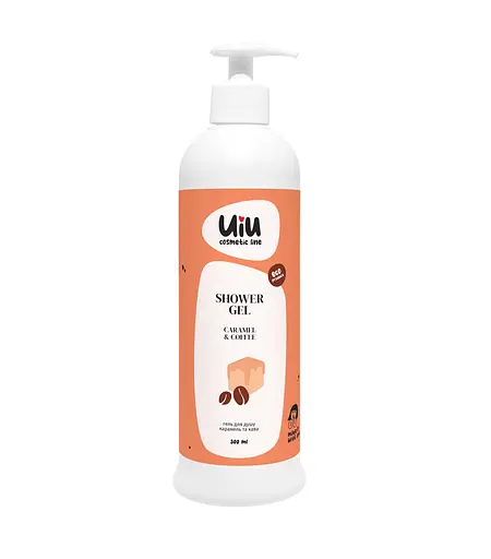 Гель для душу Карамель та Кава UIU DeLaMark 300 мл - фото 1