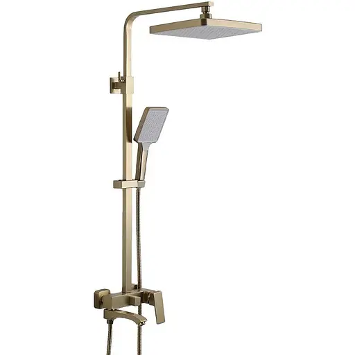 Душевая система золото Frap F2476-3, Золотой - фото 1
