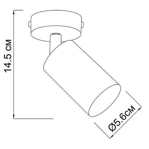 Спот Imperium Light 591145.01.01 Accent - фото 2