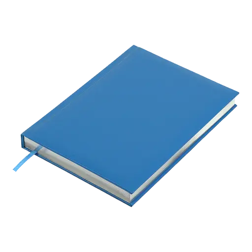 Ежедневник недатированный Buromax Classic A5 искусственная кожа/поролон 336 страниц синий (BM.20980-02) - фото 3