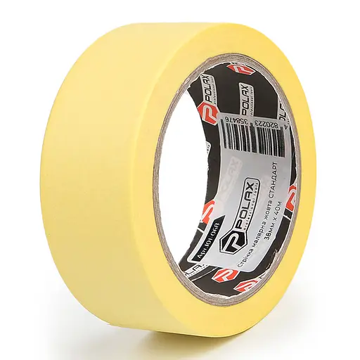 Малярная клейкая лента Polax Стандарт 38 мм х 40 м (101-068)