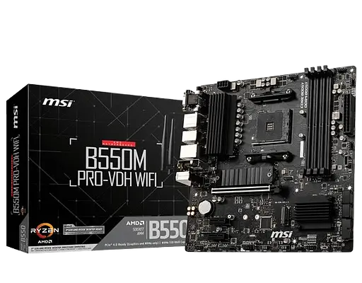 Материнська плата MSI B550M Pro-VDH Socket AM4 (B550M PRO-VDH)
