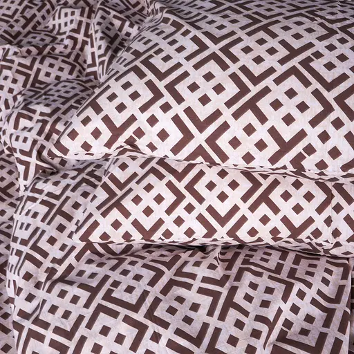 Пододеяльник MirSon бязь Abstract Brown 110х140 см (2200013165231) - фото 7