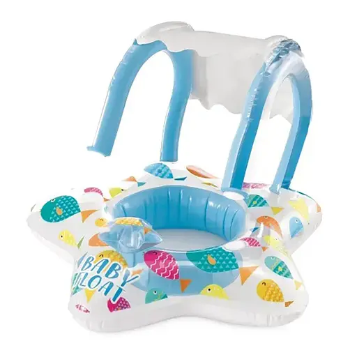 Дитячий надувний пліт Зірочка 56573(Blue) розмір 81 x 79 см - фото 2