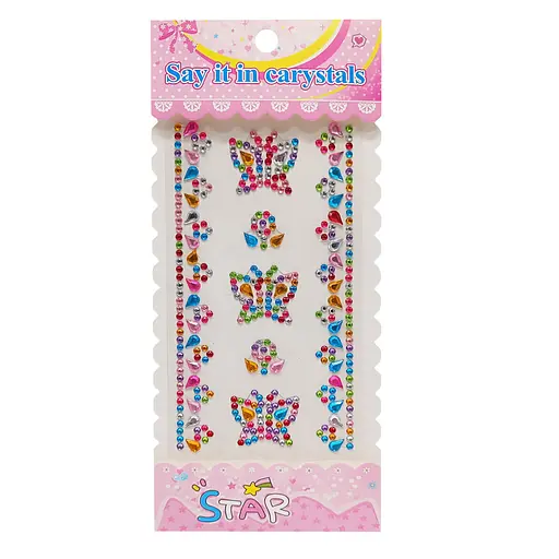 Наклейки декоративні XY-005-13 для авто, ноутбуків, телефонів