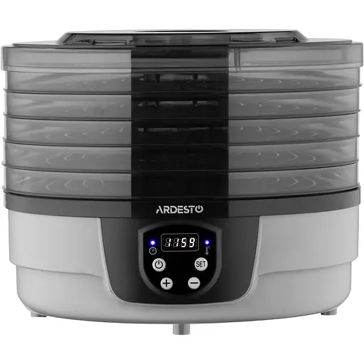 Сушарка Ardesto для продуктів FDB-532TTC 250 Вт піддонів 5 x 3 см діаметр 32 см таймер