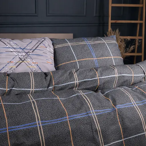 Наволочка MirSon Ranforce Elite Modern Lines 60х60 см (2200013008910) - фото 1