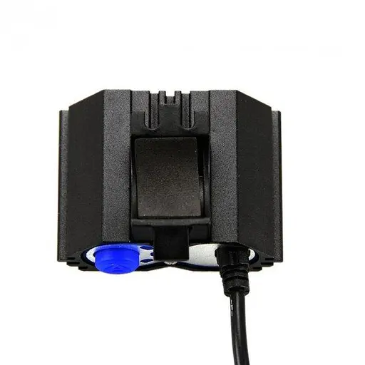 Велосипедний + налобний  ліхтар Сова F09-2T6 + ЗУ220В + 4х 18650 + 5 режимів - фото 7