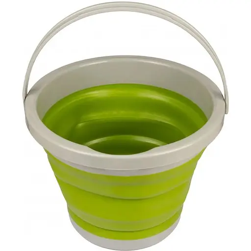 Ведро силиконовое Tramp складное 5 L Оливковый (TRA-TRC-092-OLIVE)