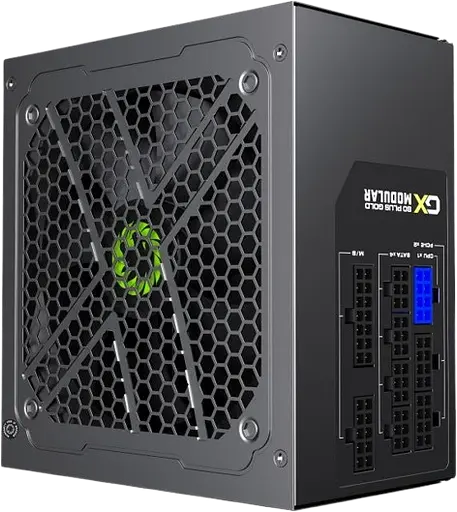 Блок живлення GameMax GX-650 Modular 650W 80+ Gold Black (GX-650 Modular) - фото 2