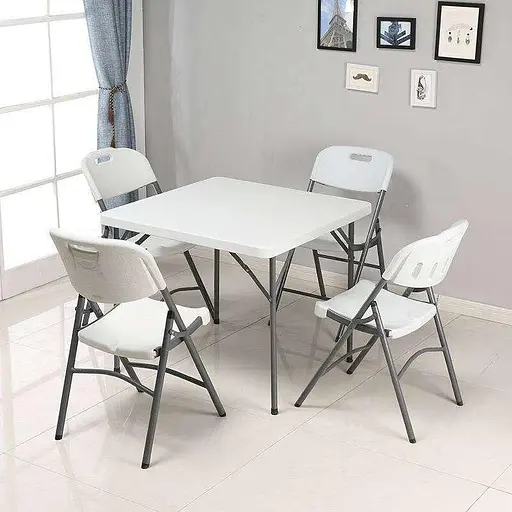 Набір садових меблів SpringFun стіл складний 88см + 4 стільці для пікніка - фото 4