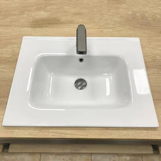 Умивальник VBI Mortara 60 white врізний VBI-018040, Білий - фото 2