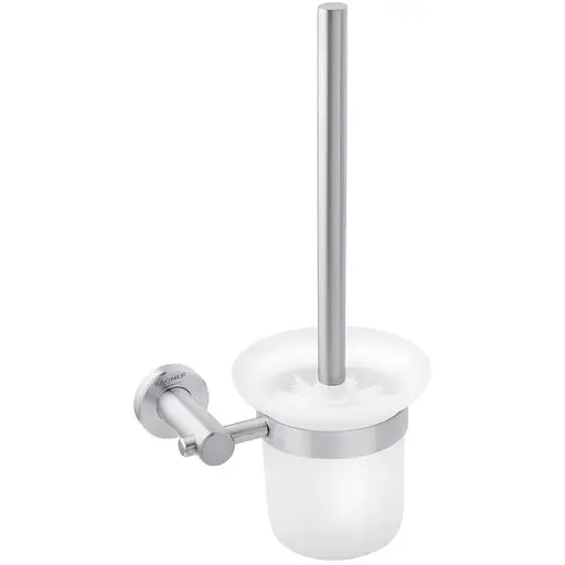 Ершик для унитаза настенный Kroner KRP Edelstahl Klassisch - ESG3710 CV025648, Хром матовый - фото 1