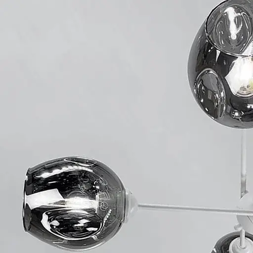 Стельова люстра в сучасному стилі на 8 плафонів Line.F K 166/8 - фото 4