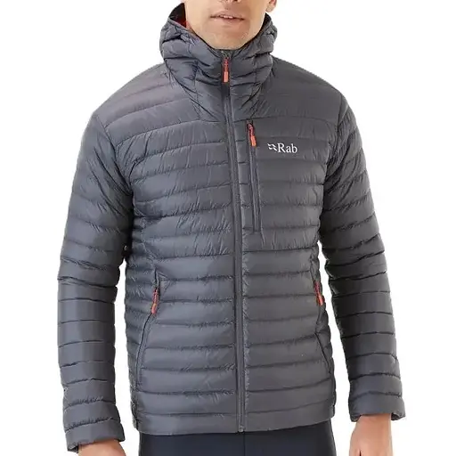 Куртка Rab Microlight Alpine Jacket Graphite XL (1033-RB QDB-12-GRH-XLG)