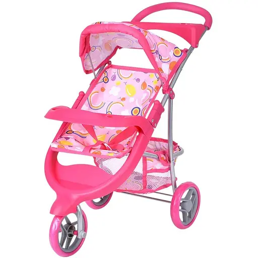 Коляска триколісна, прогулянкова, кошик