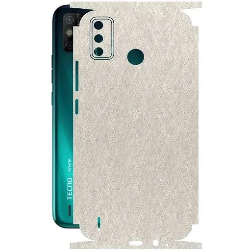 Защитная пленка StatusSKIN для Tecno Spark Go 2020 Корпус Винил Титан - фото 1