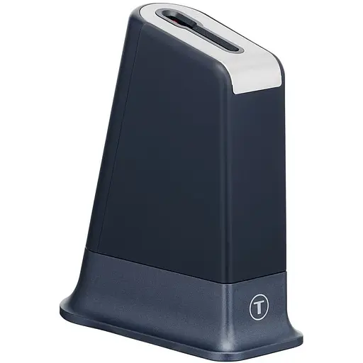 Кухонный нож шеф-повара Tefal EverSharp и блок со встроенной системой заточки черный (K297S244) - фото 4