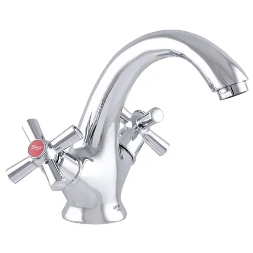 Змішувач для умивальника Zerix JAP 722 ZX2869 Хром - фото 1