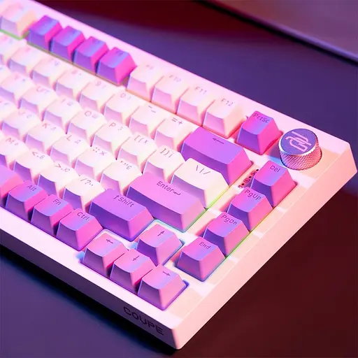 Клавіатура Proove Gaming Coupe (Ukraine Layout) White Purple (WKCP00022404) - фото 5