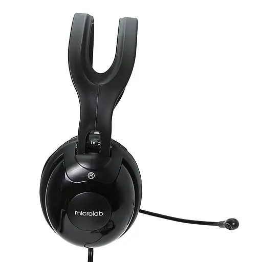 Гарнитура Microlab K280, 3,5мм, Black - фото 2