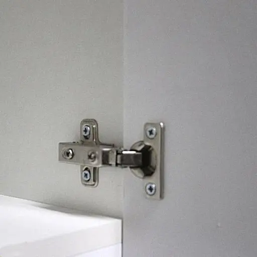 Пенал підлоговий для ванної Альба з кошиком правий 40 см Білий 30412 - фото 9