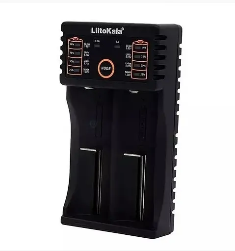 Заряднoe устройство Liitokala Lii-202 на 2 слота (для Ni-MH, Ni-CD, Li-Ion, LiFePO4)