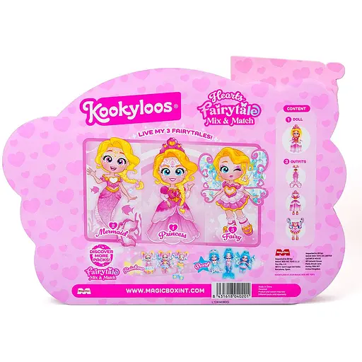 Игровой набор с куклой Kookyloos серии Fairytale - Сердечко (PKLSP106IN220) - фото 7