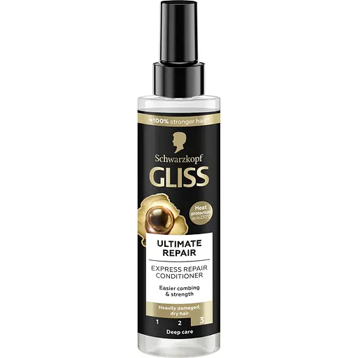 Уценка. Экспресс-кондиционер Gliss Ultimate Repair для сильно поврежденных и сухих волос 200 мл
