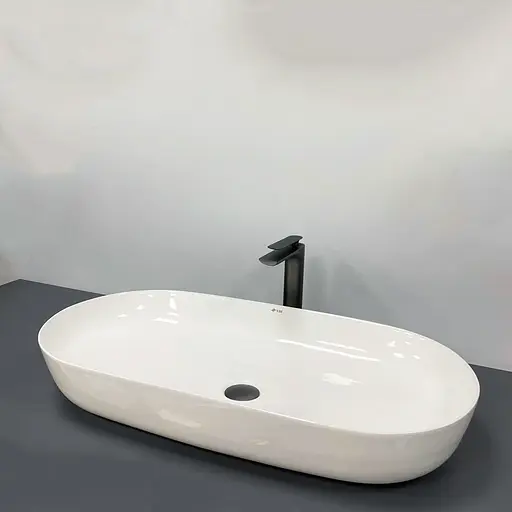 Умивальник VBI Andria M white накладний VBI-011701, Білий - фото 2