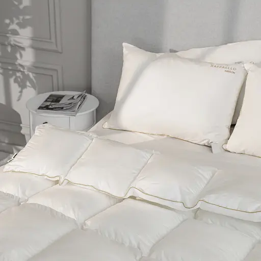 Одеяло пуховое MirSon Raffaello White 063 172х205 см (2200000075147) - фото 6