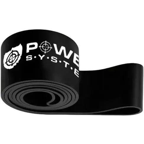 Гумка для фітнесу і кроссфіту Power System PS-4055 CrossFit Level 5 Black (опір 25-65 кг) (PS-4055_Black) - фото 1