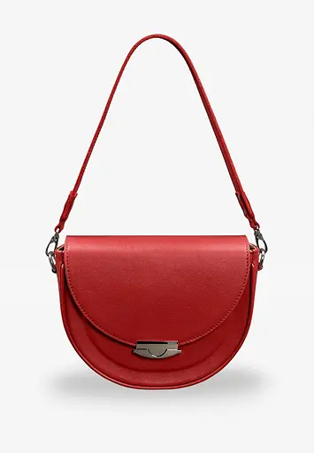 Жіноча шкіряна сумка Kira Червона - фото 5