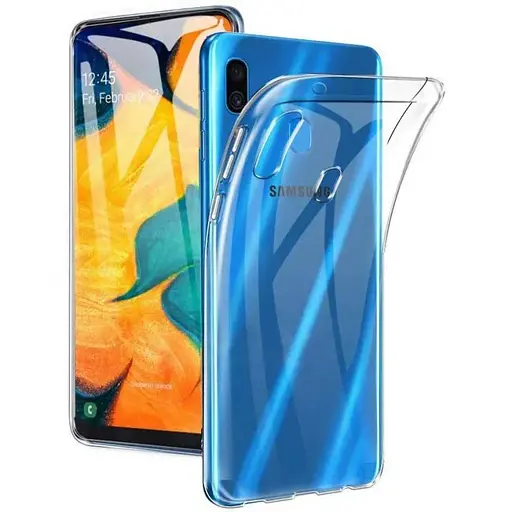 TPU чехол Epic Transparent 1,5mm для Samsung Galaxy A20/A30 Бесцветный (прозрачный)