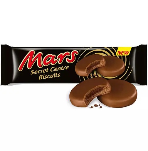 Бісквітне печиво Mars Secret Centre Biscuits 132 г