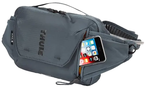 Сумка Thule Portable Rail Hydration Hip Pack 4L TRHP-204 Dark Slate (7121911) - фото 5
