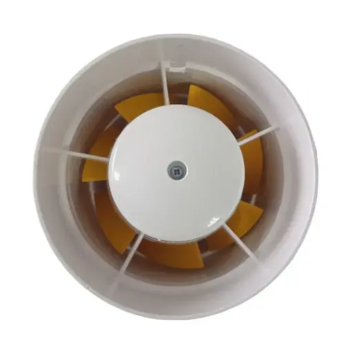 Бытовой канальный вентилятор Домовент 100 ВКО белого цвета - фото 3