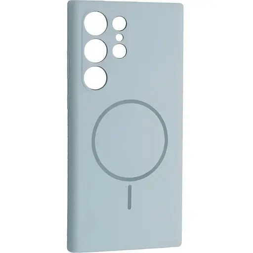 Чохол DK Luxury Silicone Case with MagSafe для Samsung Galaxy S25 Ultra Sky Blue [132172]