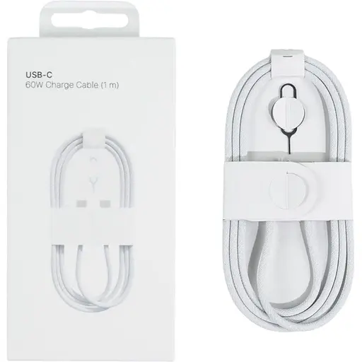 USB кабель Hoco IP 16 Woven Type-C to Type-C 60W в упаковці