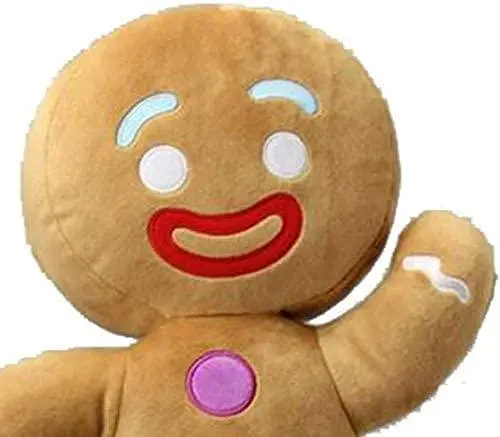 Мягкая игрушка подушка Монго Mongo гигантский пряничный человечек Шрек Shrek cartoon Sh - фото 2