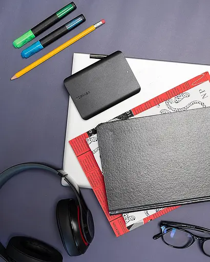 Портативный жесткий диск Toshiba 2 ТБ USB 3.2 Gen 1 Canvio Basics 2022 - фото 5