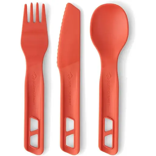 Набор столовых принадлежностей Sea To Summit Passage Cutlery Set 3 предмета Spicy Orange (1033-STS ACK035021-120808)