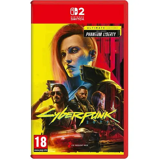 Ігрова консоль Nintendo Switch 2 Black + Гра Cyberpunk 2077 Ultimate Edition (українські субтитри) - фото 7